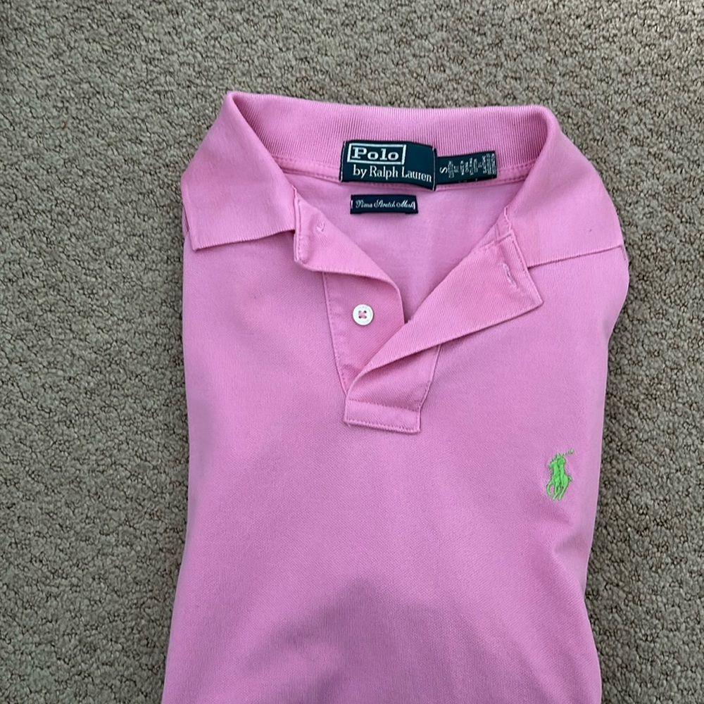 Pink Polo shirt